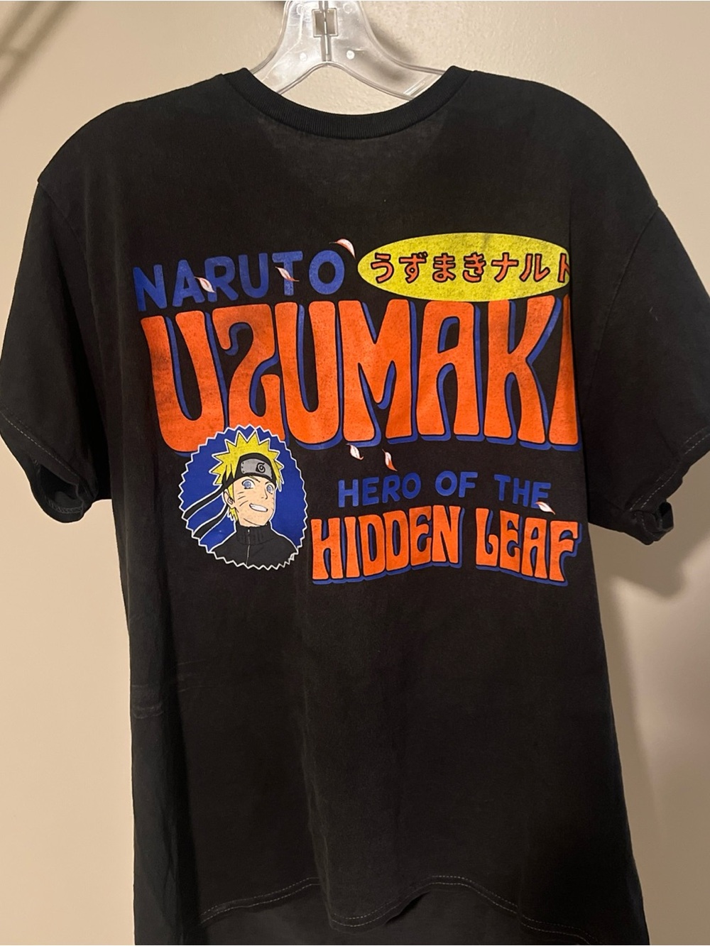 Naruto Uzumaki Men Large Graphic T-Shirt